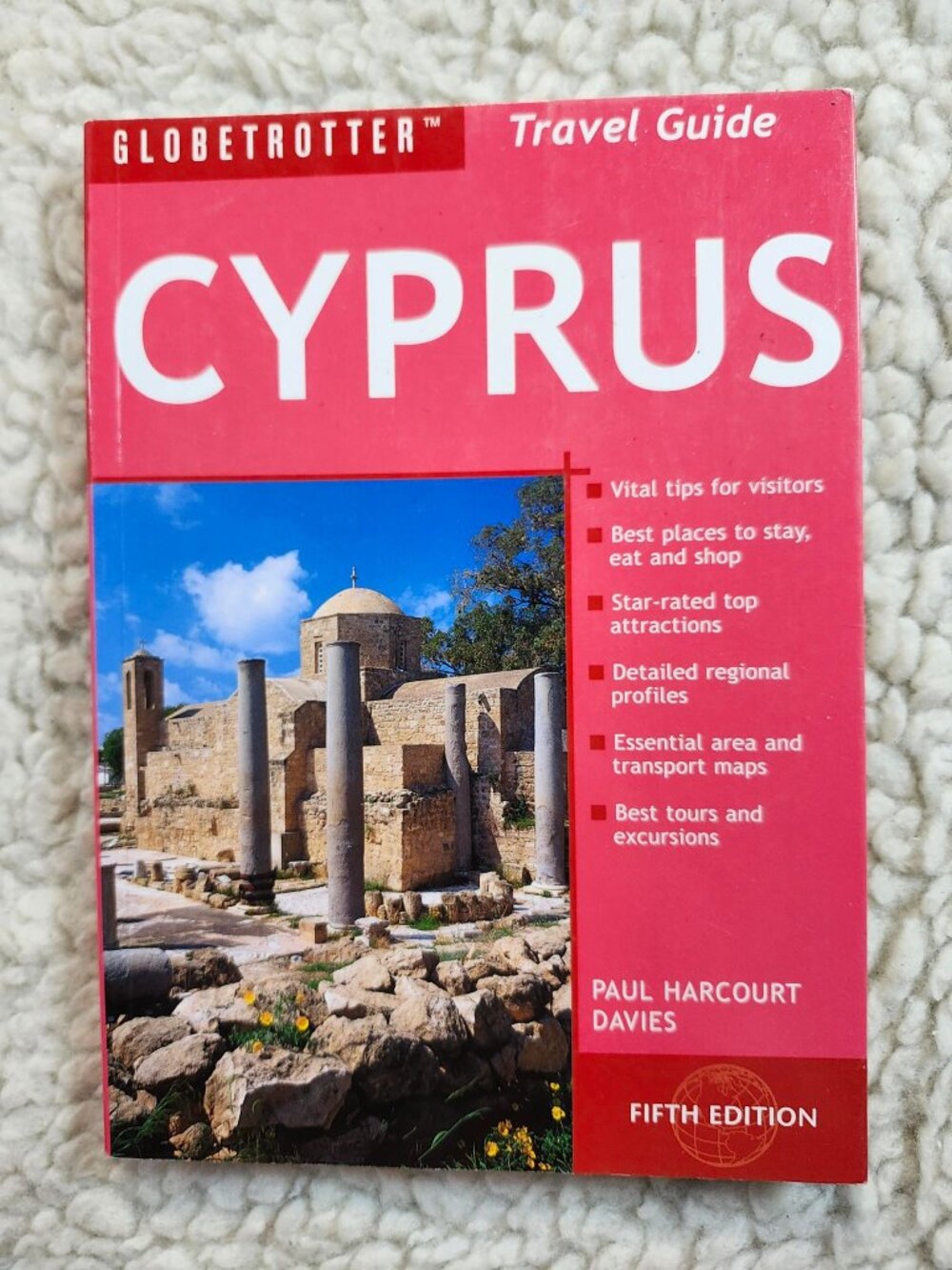 Globetrotter Cyprus Travel Guide Paul Harcourt Davies Fifth Edition Paperback
